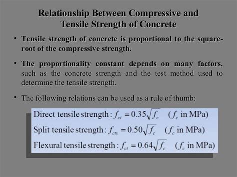 Research into the Correlation between Concrete Strenght 